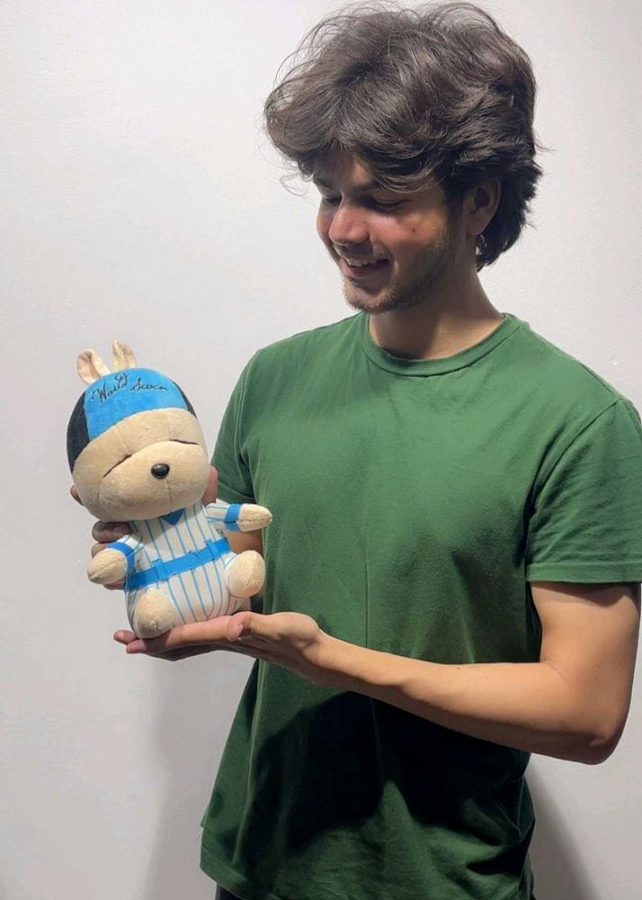 Baseball Bear Plushie