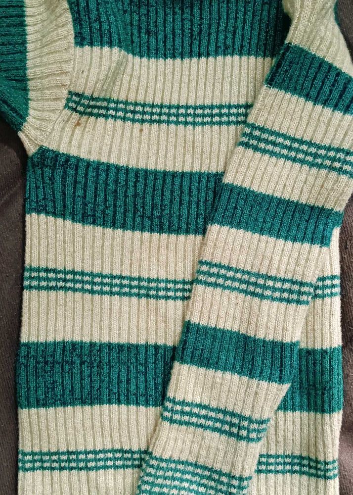 Striped Knit Sweater
