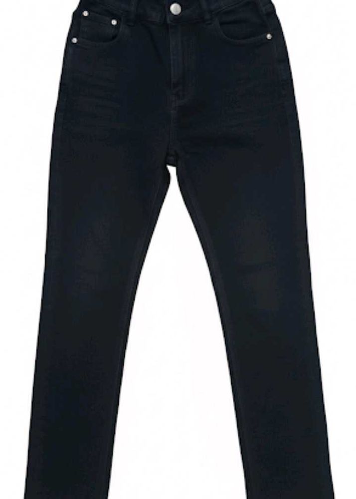 Tapered High Waisted Black jeans