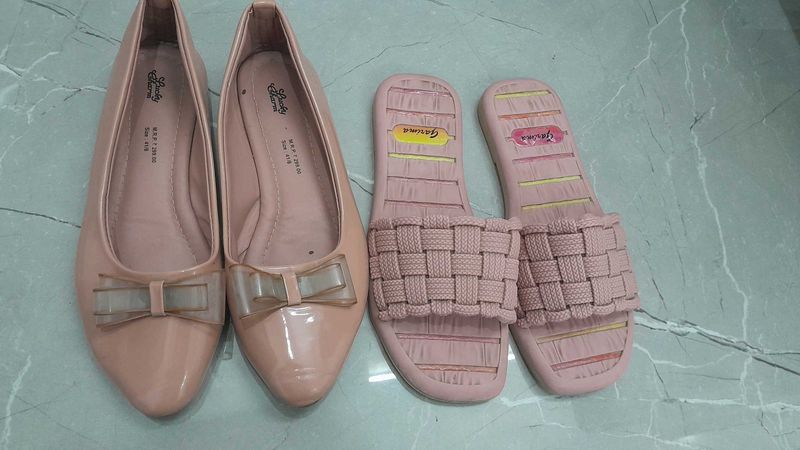 Combo Of 2 Stylish Footwears (Size 41/8)