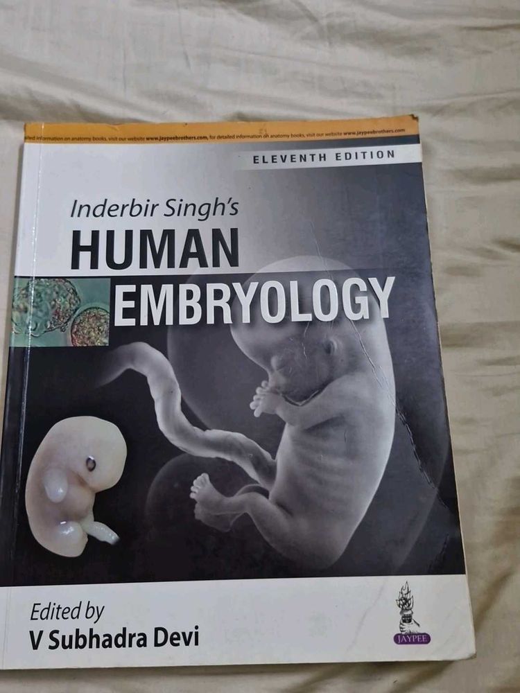Human Embryology Book
