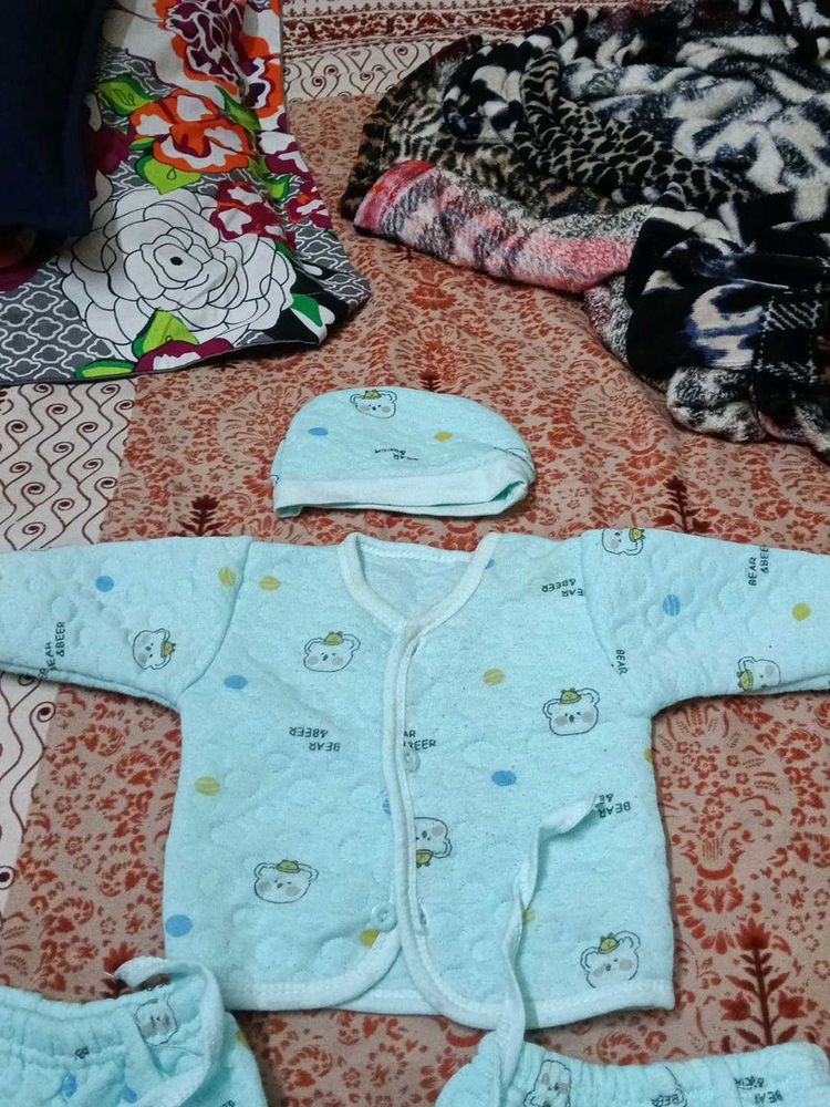 Baby Blue Outfit Set  pack of 2