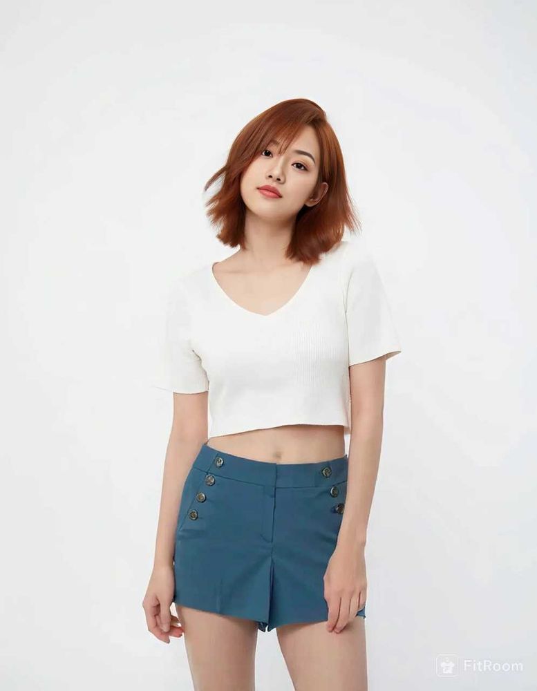 Korean Buttoned Shorts 🌷