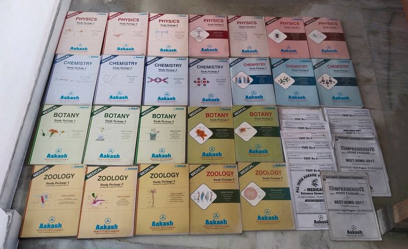 AAKASH Full set For NEET (Incld. Practice Papers)