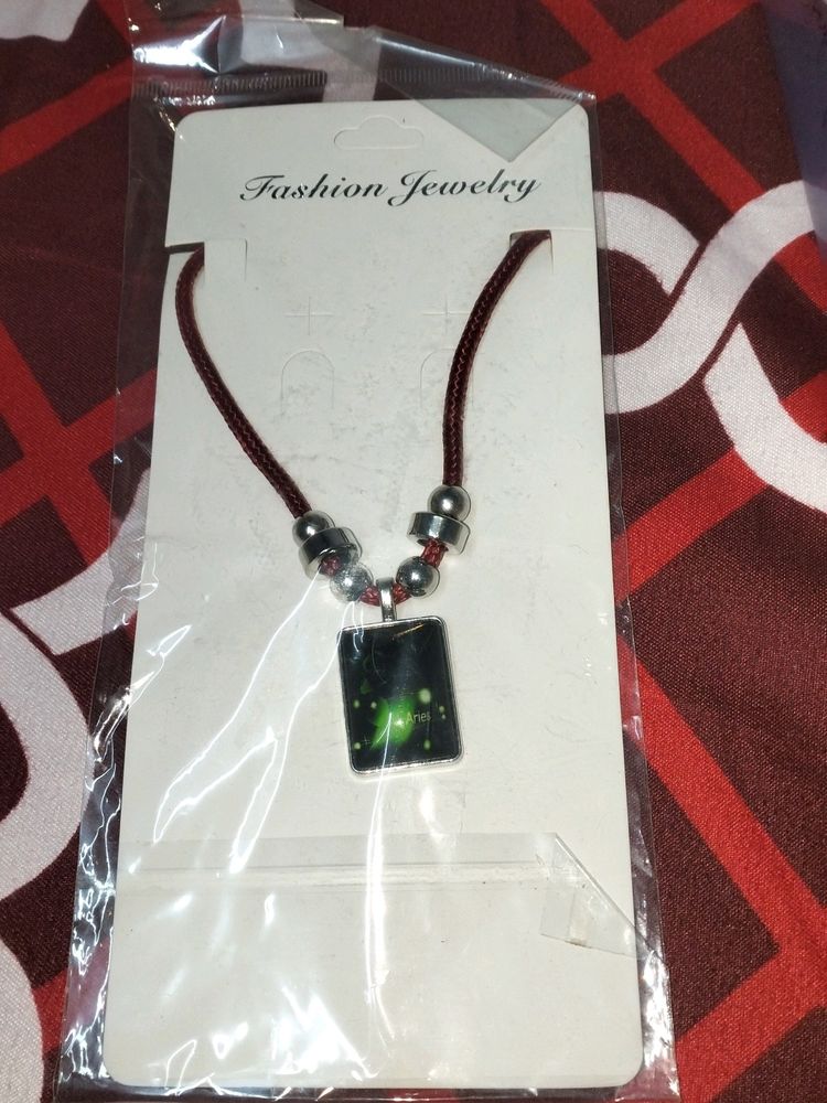 Fashion Jewellery..Necklace With Zodiac Sign