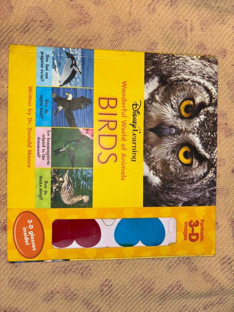 Disney Learning Birds 3D Book