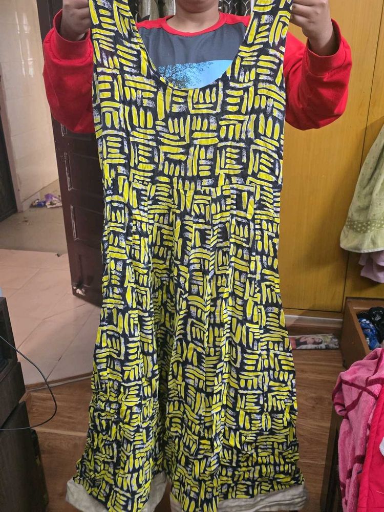 Printed Maxi Sundress