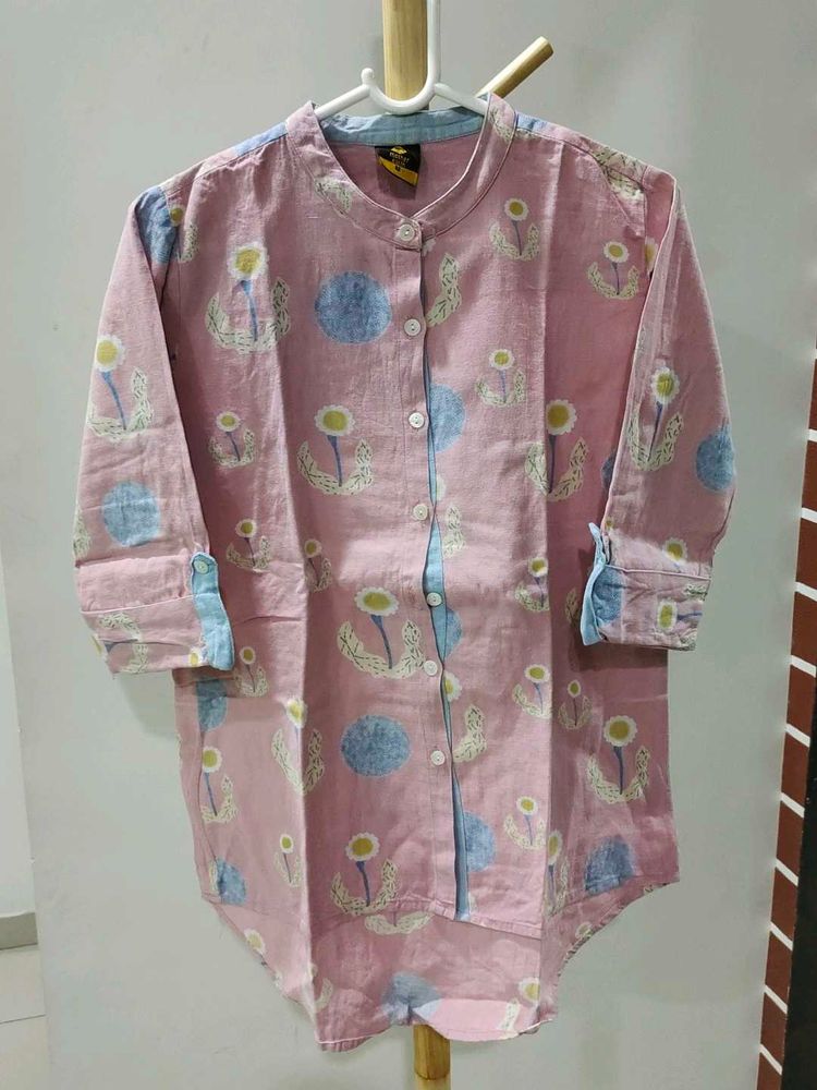 High Low Ethnic Top