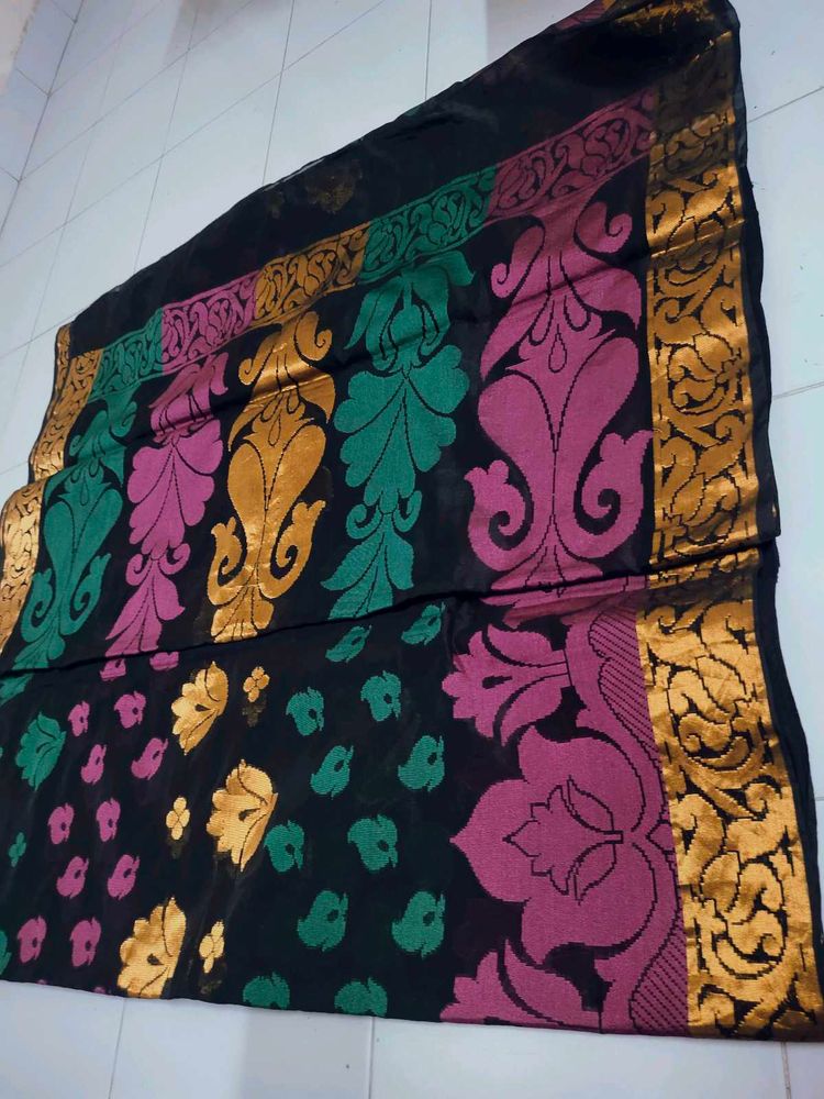 Black Lovers Saree 🖤 Traditional Look🔥