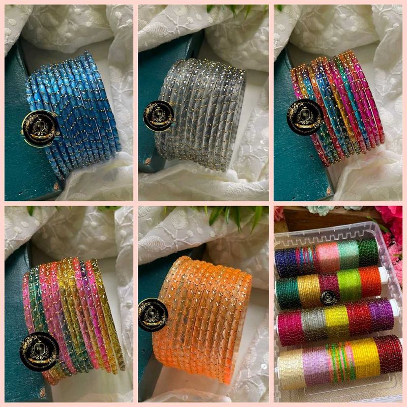 glass Bangle Set