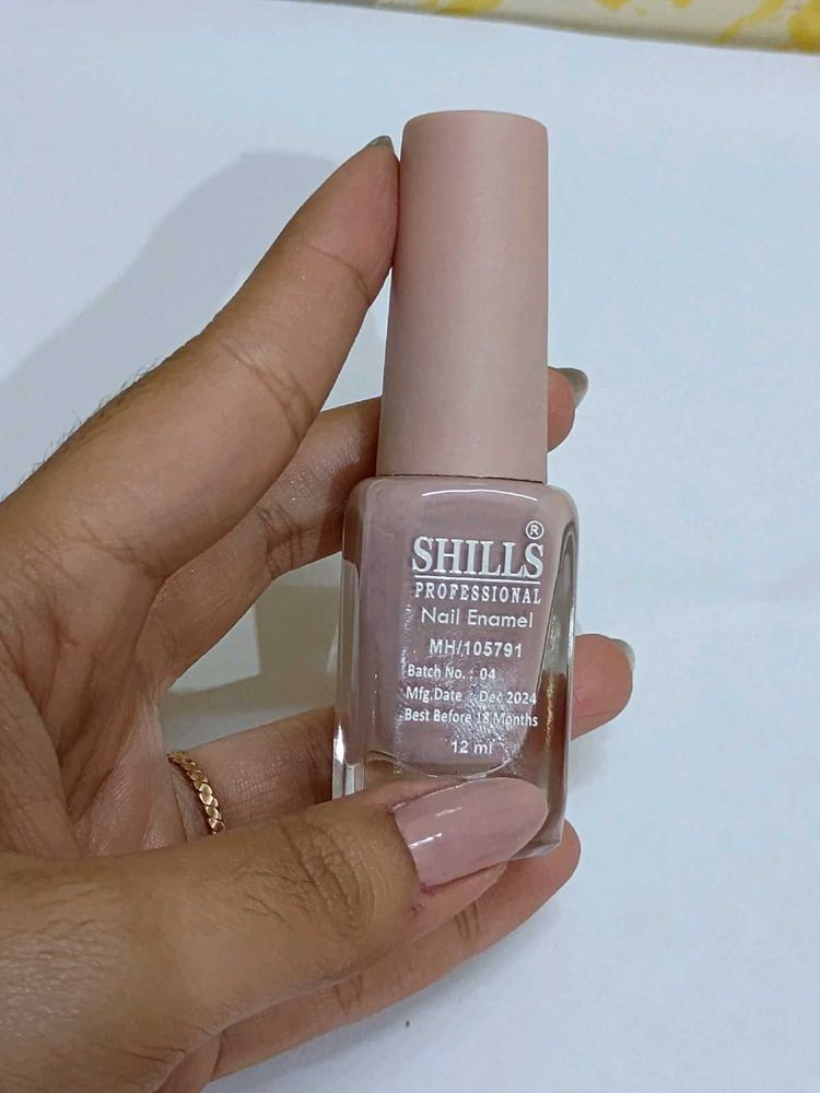 Nude Nail Paint By Shills Professional