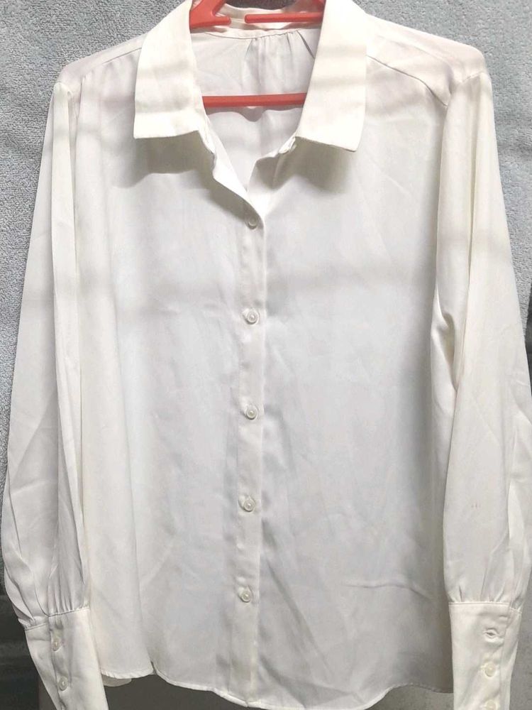 Vintage Cream Button-Down