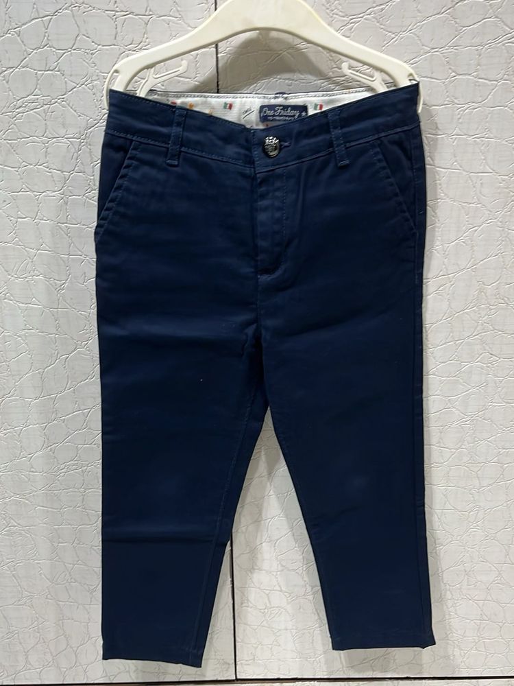 One Friday Navy Formal Pants Boys