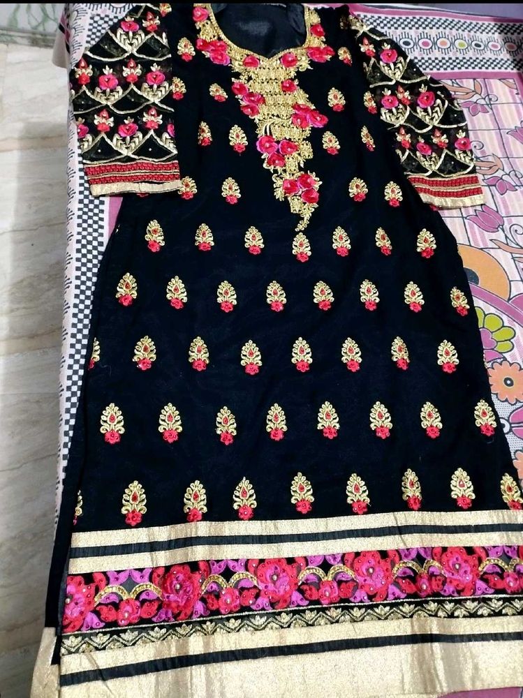 Combo Of 2 Suits Salwar Kameez  And Kurti trouser