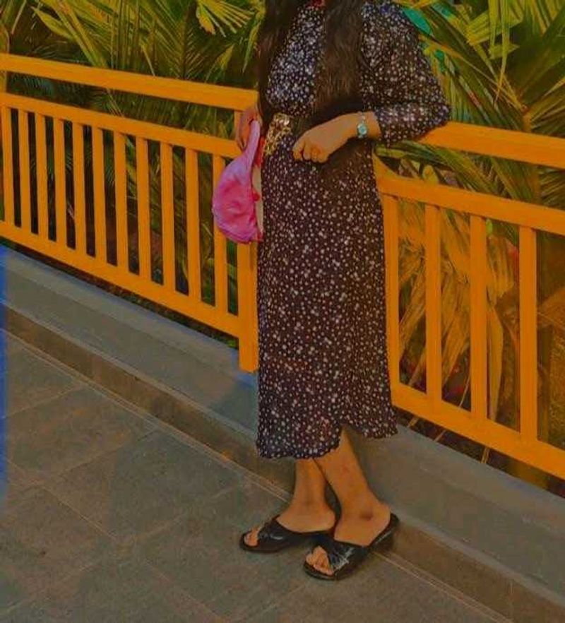 Navy Blue Dress