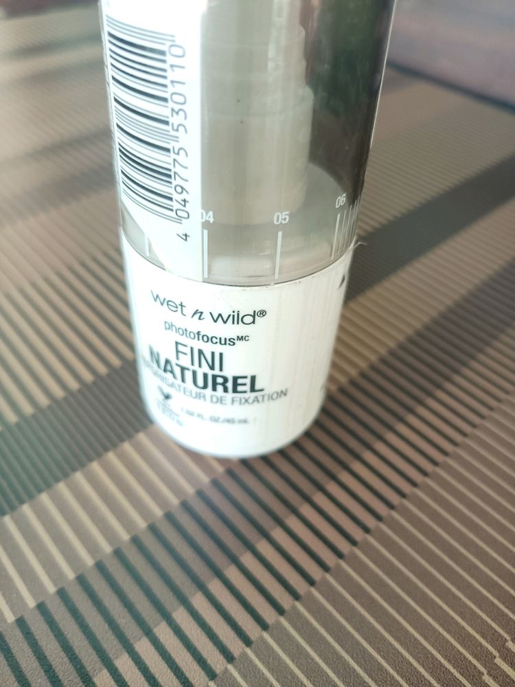 Wet And Wild Make Up Setting Spray Photofocus Fini Naturel