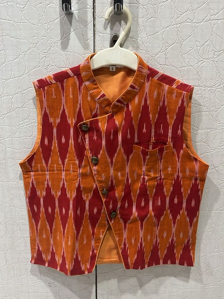 Ethnic Ikat Jacket