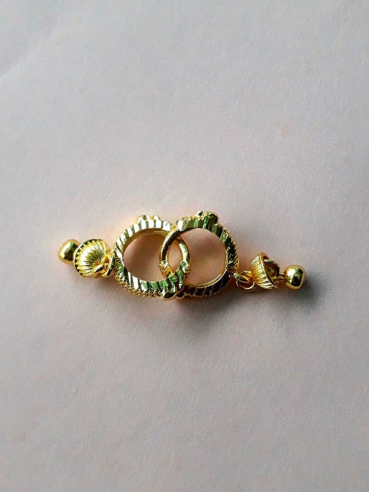 Golden Jhumka Earrings