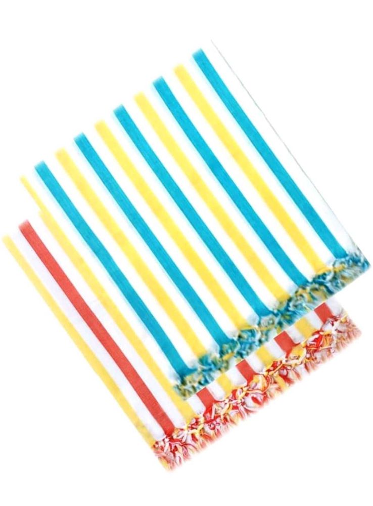 Bhagalpuri Dull Silk Chadar Striped Combo