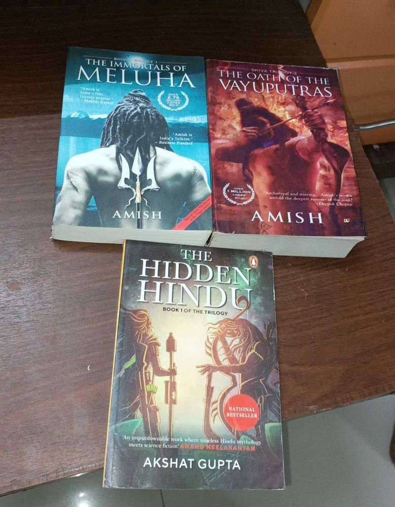 3 Books Set