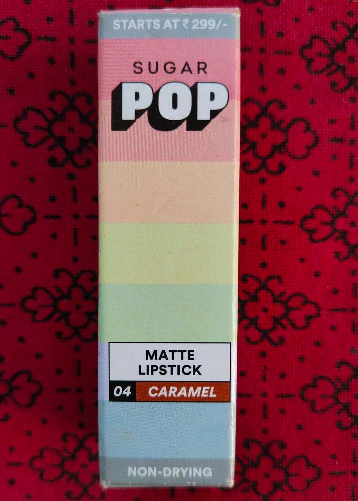SUGAR POP MATTE LIPSTICK - CARAMEL🤎🤎🤎