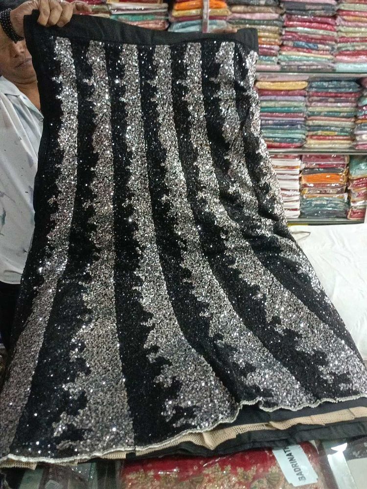 Sequin Lehenga Skirt 2400 Price Hai Aara Nahi Uper