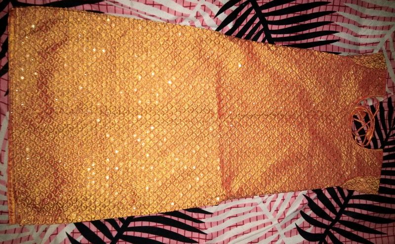 Orange kurta top