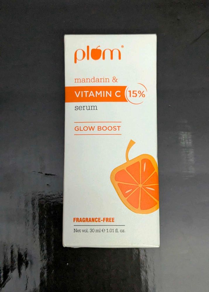 Plum 15% Vitamin C Serum for Face with Mandarin