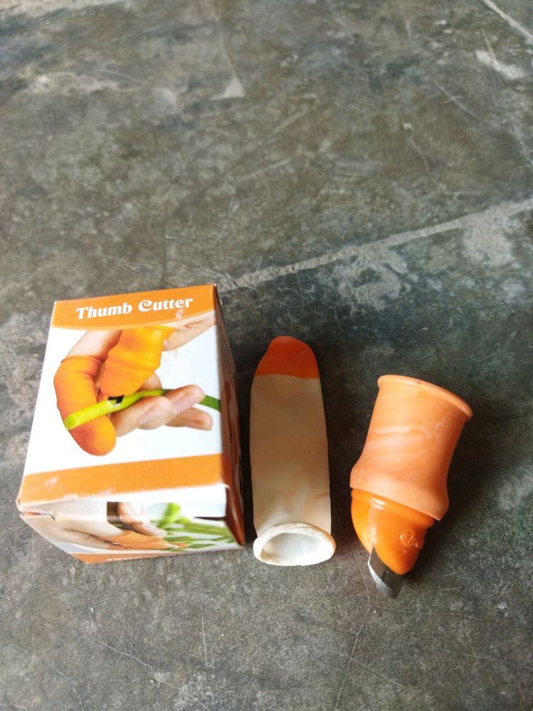 Vegetable Thumb Cutter With sharp cutting blade