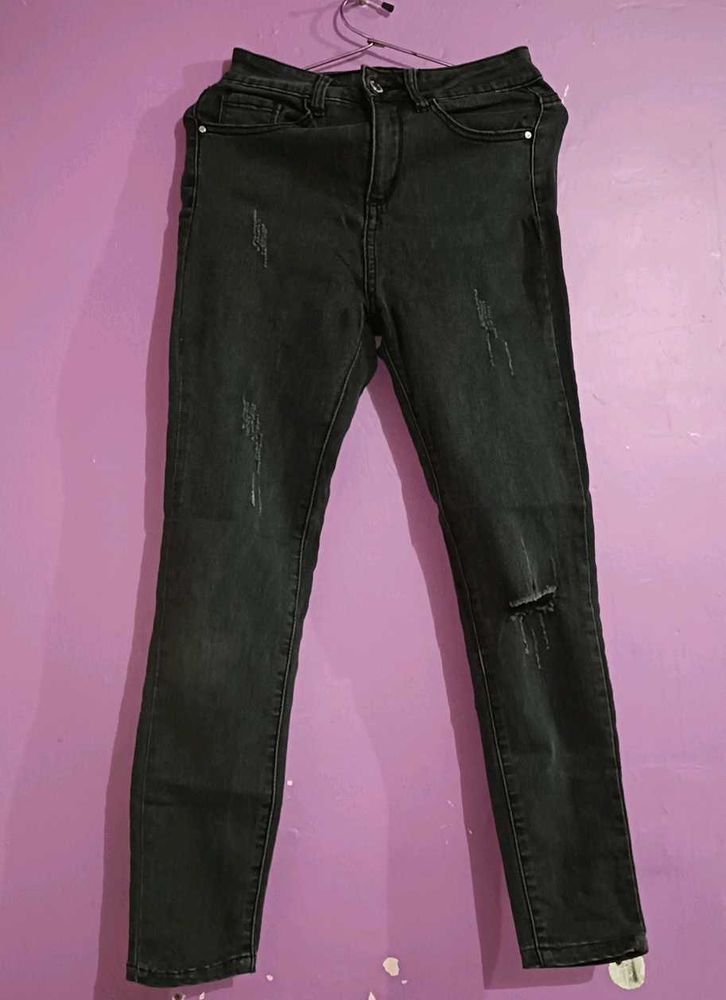 Black Denim Jeans