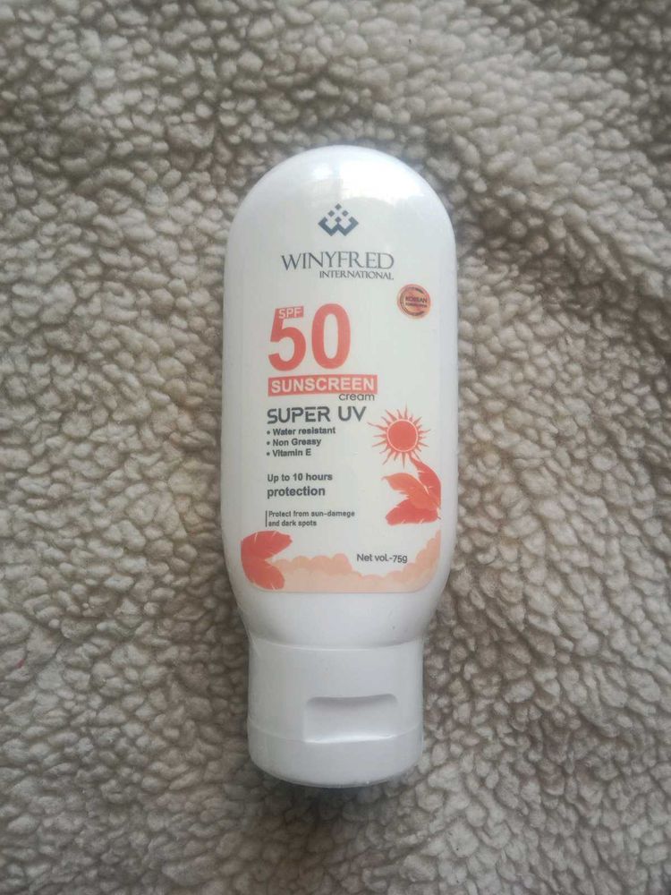 Winyfred International SPF 50 Sun Cream (75g)