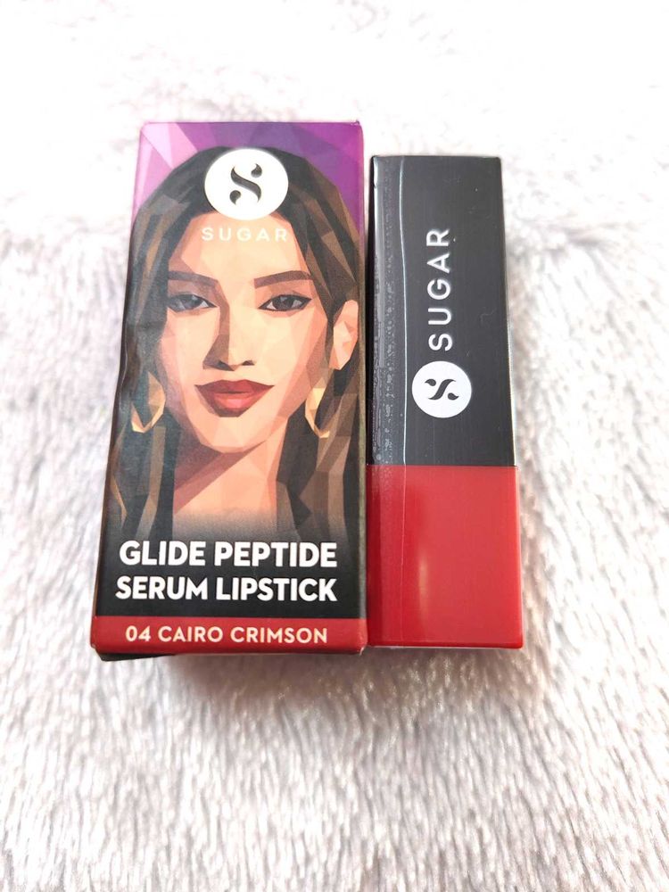 SUGAR Cosmetics Glide Peptide Serum Lipstick with