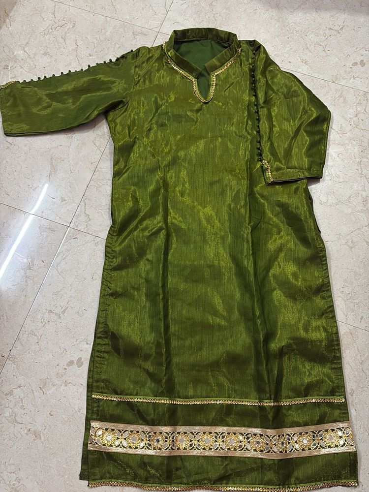 Elegant Green Kurta