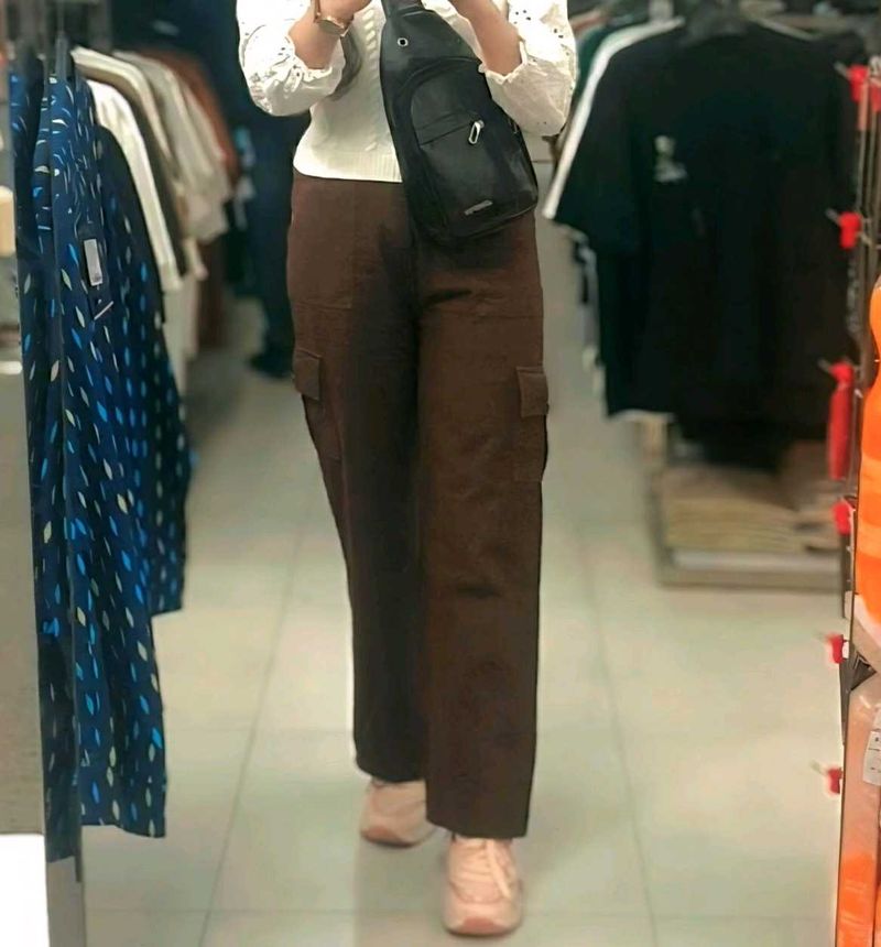 Brown Cargo Pants