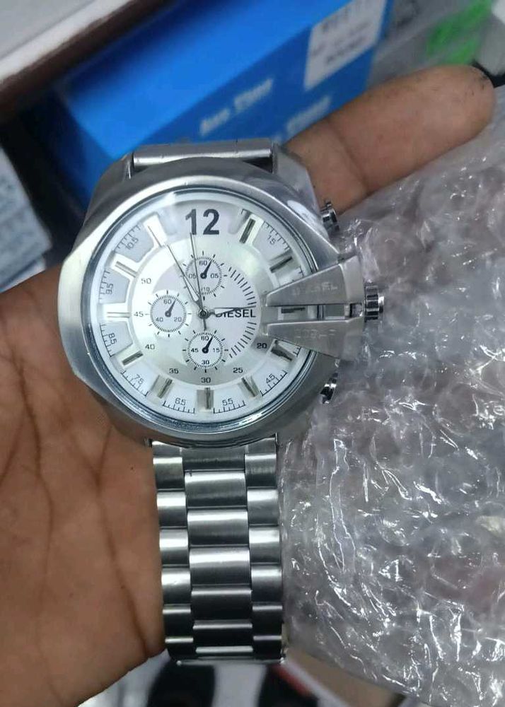 Diesel Silver Watch
