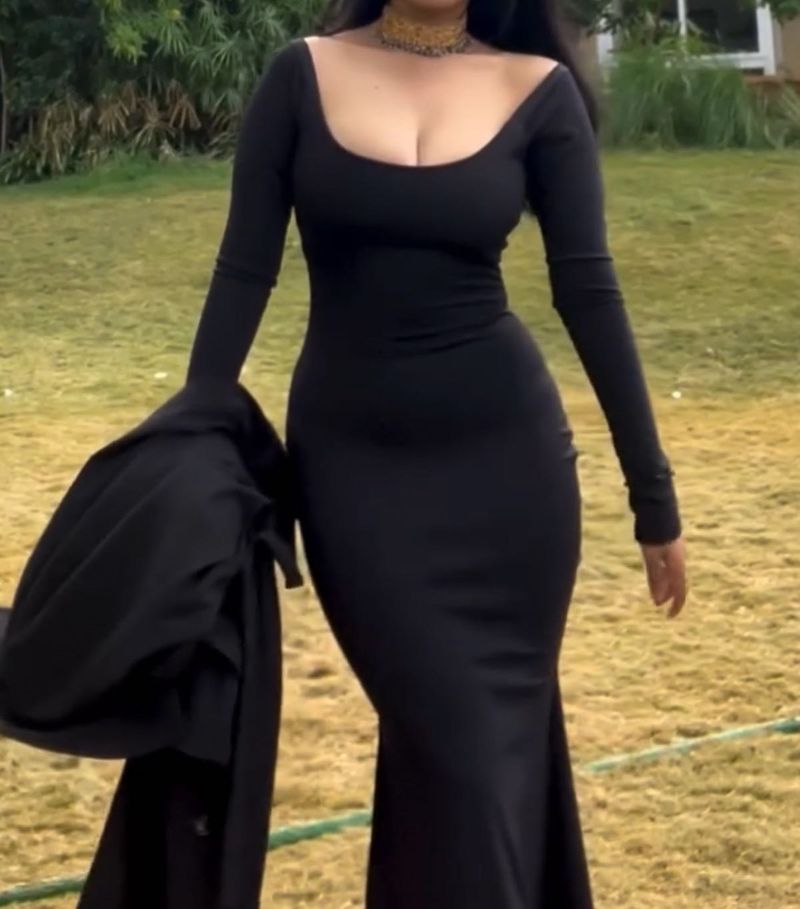 Grace Long Bodycon Dress
