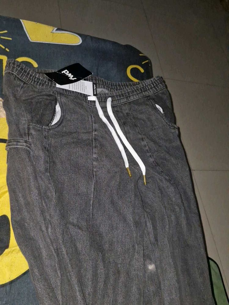 Fwd Denim Joggers| Dressberry