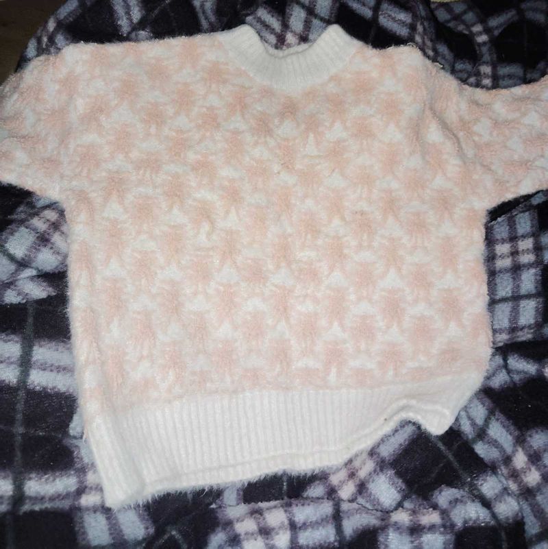 Fuzzy Knit Top - Unique Texture