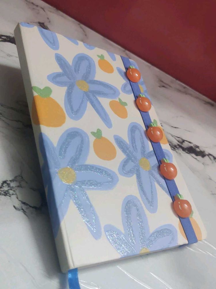 Floral Decorated Diary