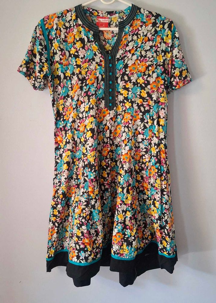 Juliet Floral Print Kurti