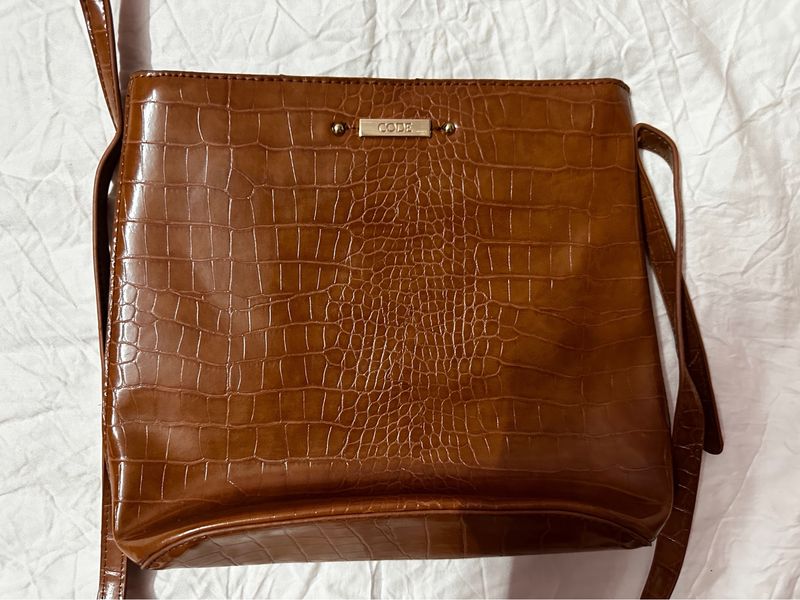 Light Brown Bag From Code Brand