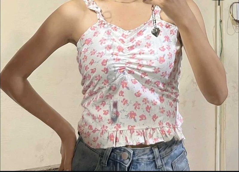 Floral Print Top