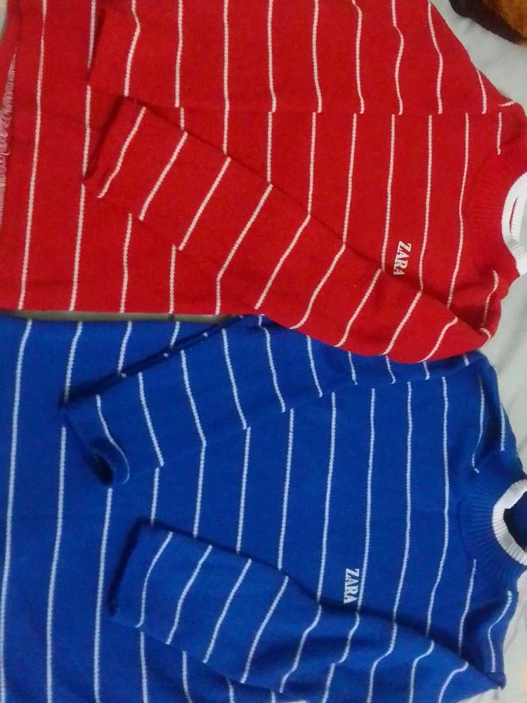Striped Sweaters( 2 set)