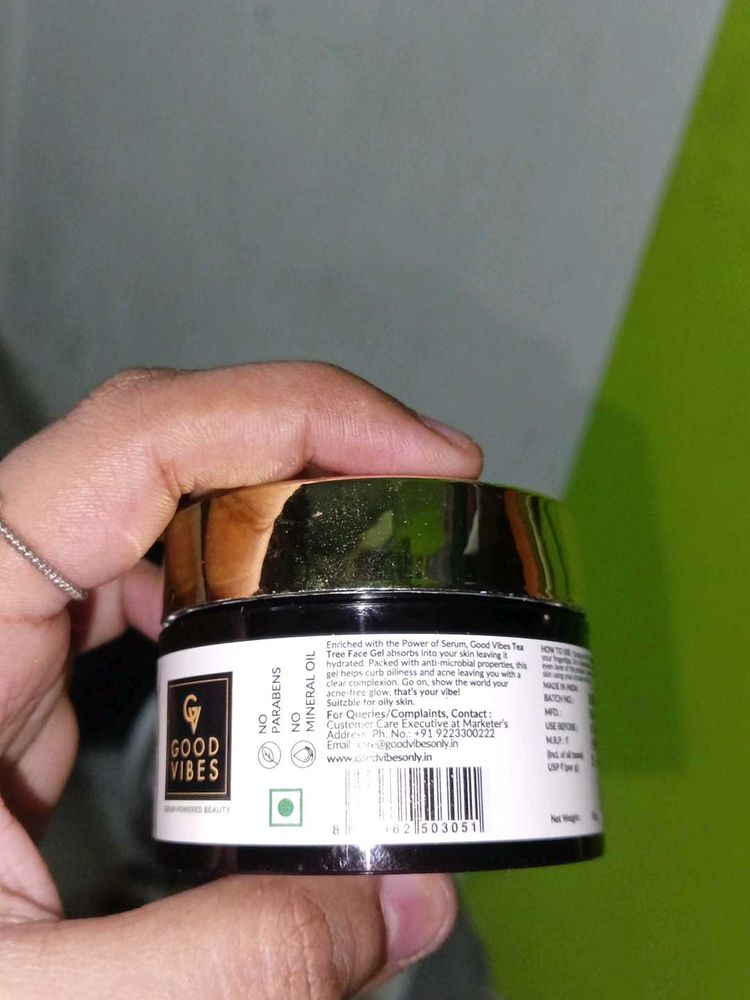 Good Vibes Face Moisturizer