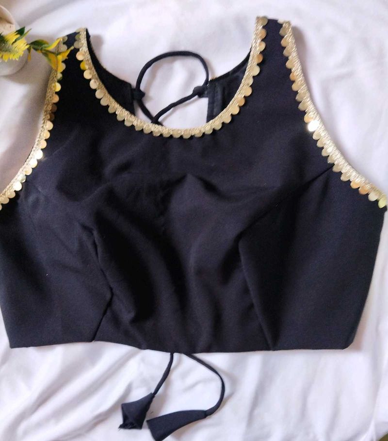 Black  Letest blouse 32 34 36 Available