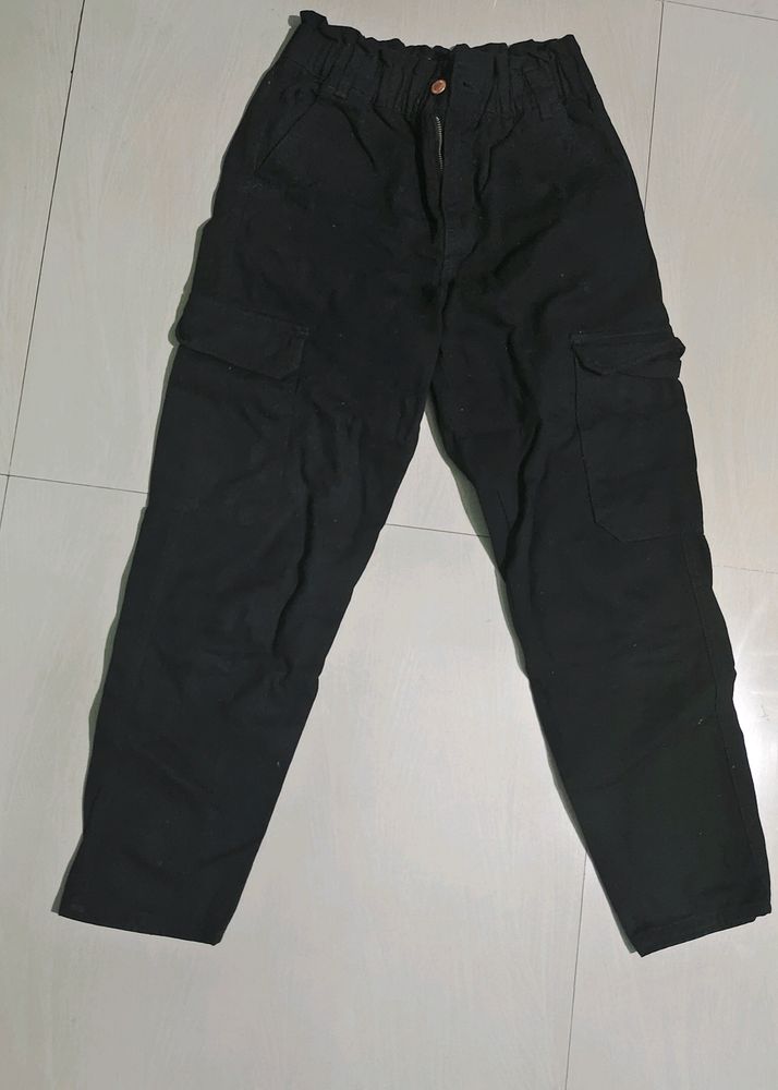 Black Cargo Pants