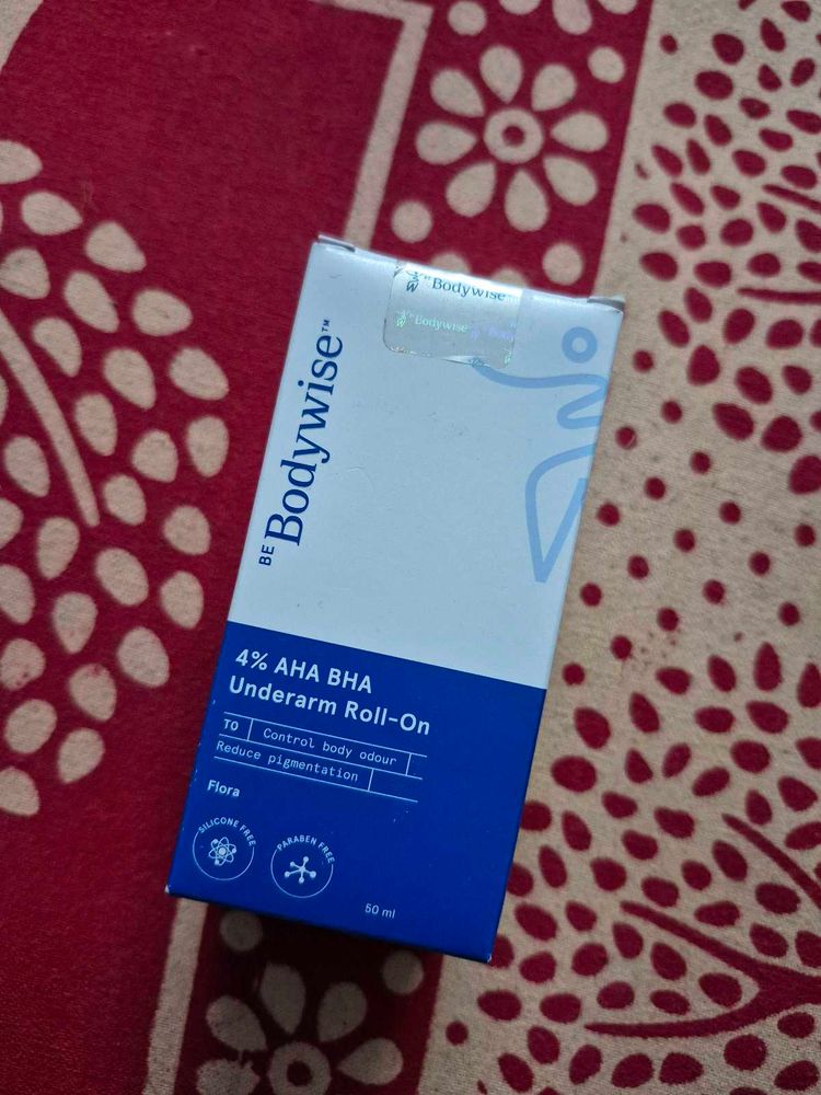 Be Bodywise 4% AHA BHA Underarm Roll On Flora