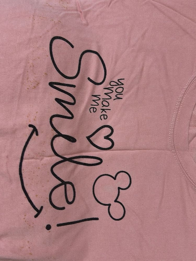 Cute 'Smile' Graphic Tee