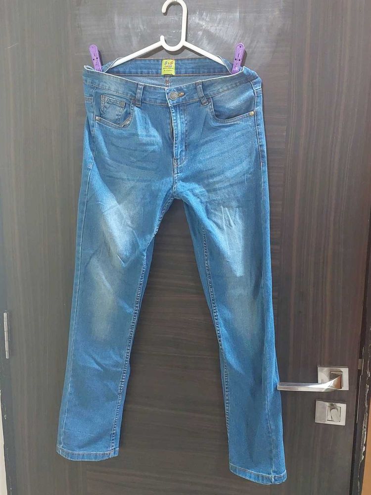 Light Wash Denim Jeans