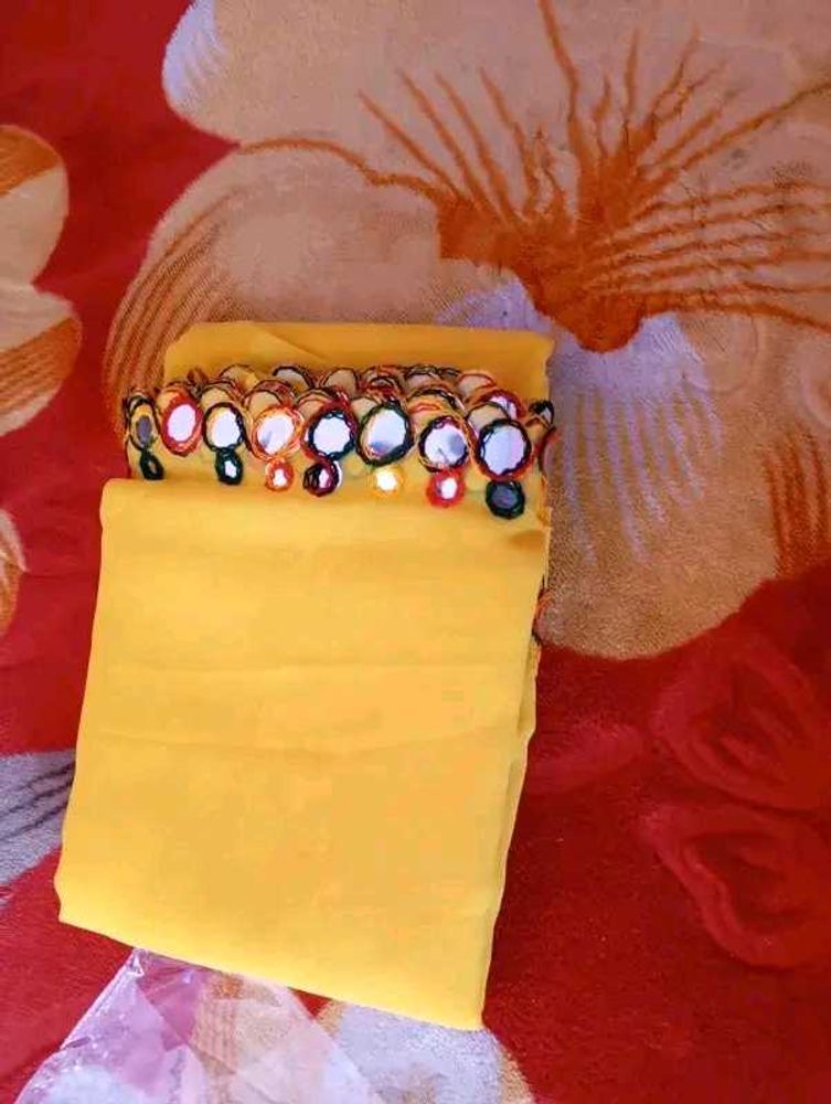 GORGETTE SAREE